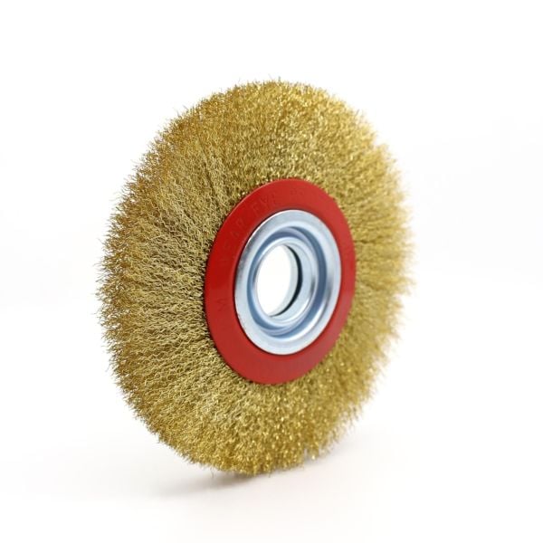 LEO Dairesel Tel Fırça Çelik Telli 200x25mm