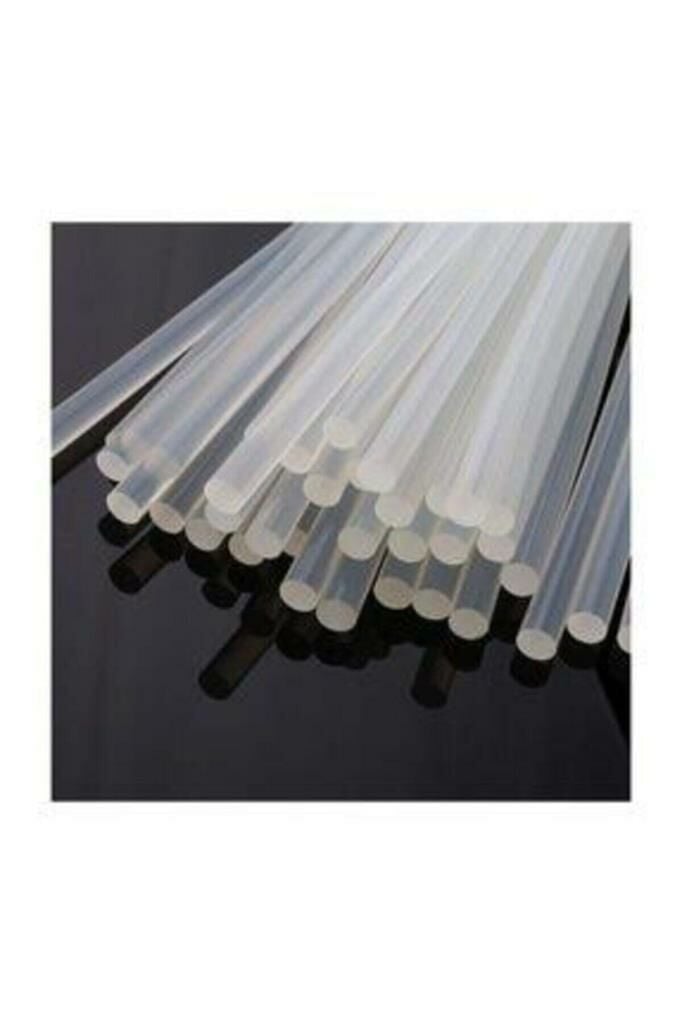 LEO Şeffaf Silikon Mum Çubuk 7.2 mm 1 Kg (84 Adet)