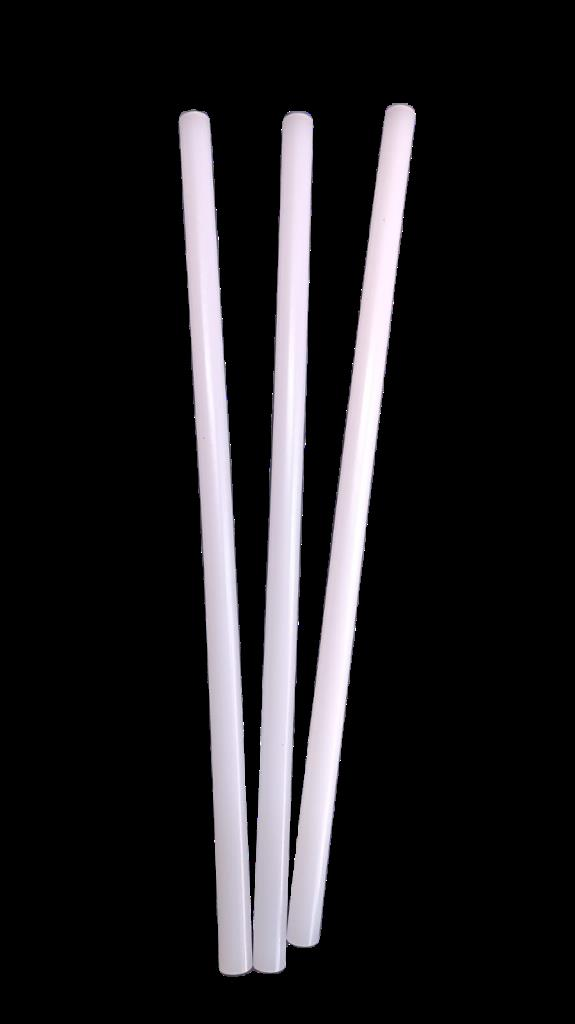 LEO Beyaz Silikon Mum Çubuk 11.3 mm 1 Kg (35 adet)