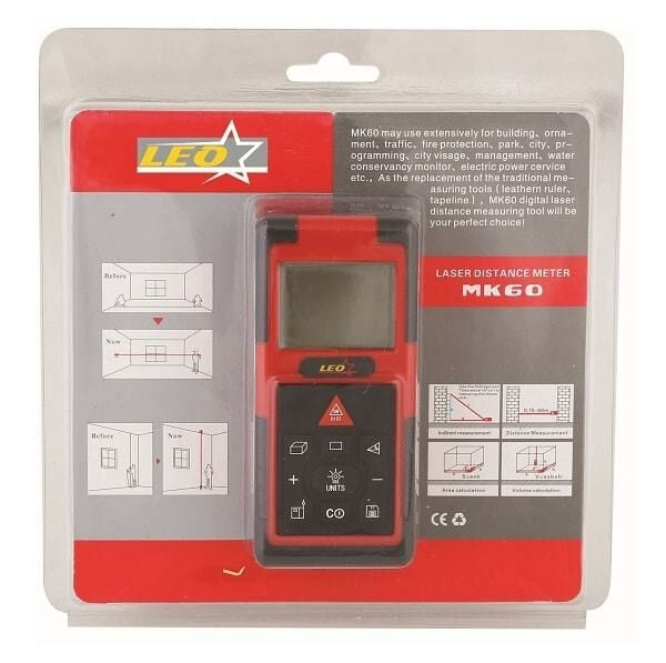 LEO Lazerli Uzaklık Ölçer MK 60 Metre