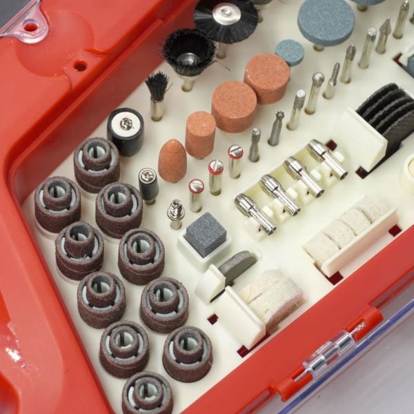 Rox Wood 0074 Mini Taşlama Gravür Makinası Hobi Seti 242 Parça