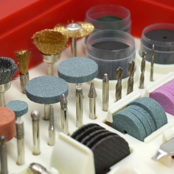 Rox Wood 0074 Mini Taşlama Gravür Makinası Hobi Seti 242 Parça