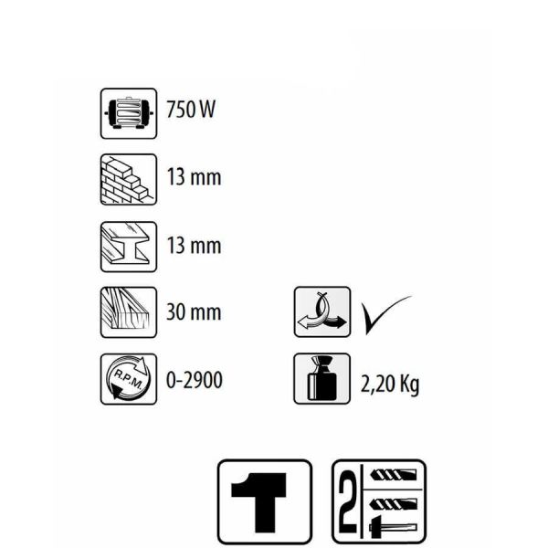 Felisatti Darbeli Matkap FS-DHF13/780ER