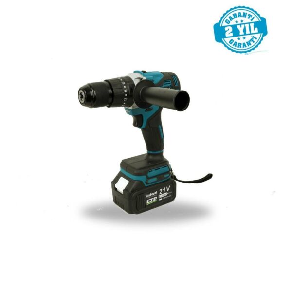 Rolwal Akülü El Aletleri Seti 21V 4 Amper - Şarjlı Hilti - Şarjlı Avuç Taşlama - Şarjlı Vidalama - Şarjlı Somun Sıkma