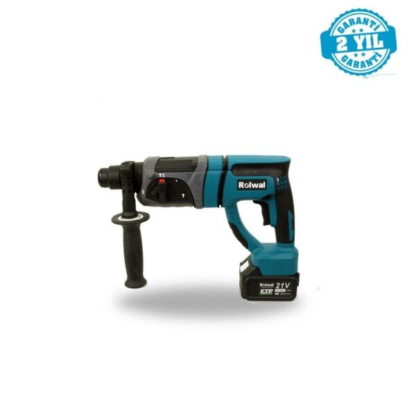 Rolwal Akülü El Aletleri Seti 21V 4 Amper - Şarjlı Hilti - Şarjlı Avuç Taşlama - Şarjlı Vidalama - Şarjlı Somun Sıkma