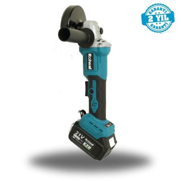 Rolwal Akülü Kırıcı Delici ve Avuç Taşlama Makinesi Seti 21V 4 Amper 2 li Set