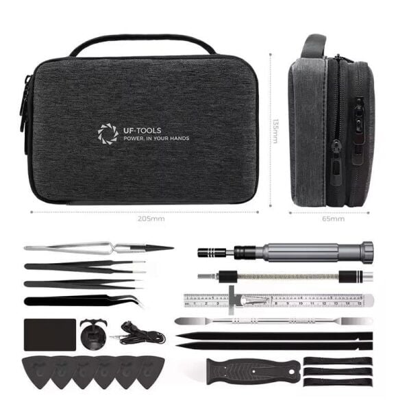 UF Tools KS-800088 Hassas 89 Parça Elektronik Onarım Tornavida Seti