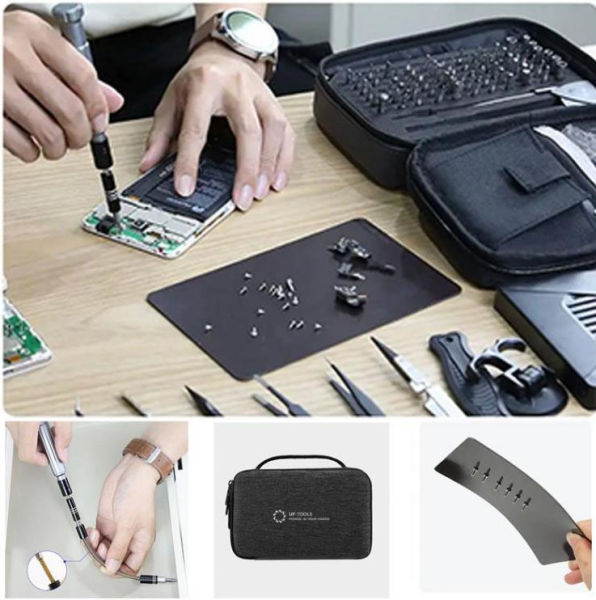 UF Tools KS-800088 Hassas 89 Parça Elektronik Onarım Tornavida Seti