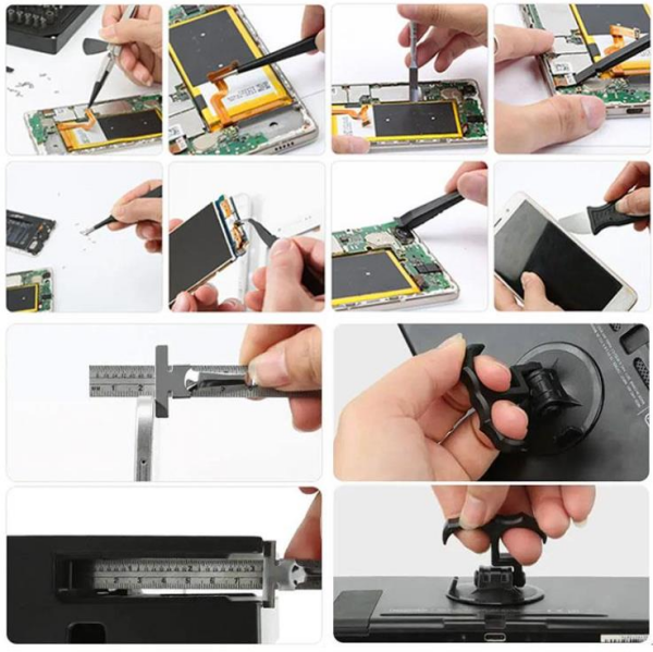 UF Tools KS-800088 Hassas 89 Parça Elektronik Onarım Tornavida Seti