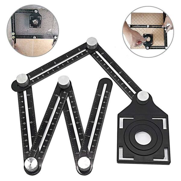 ROX WOOD FONKSİYONLU ALÜMİNYUM ŞABLON CETVELİ