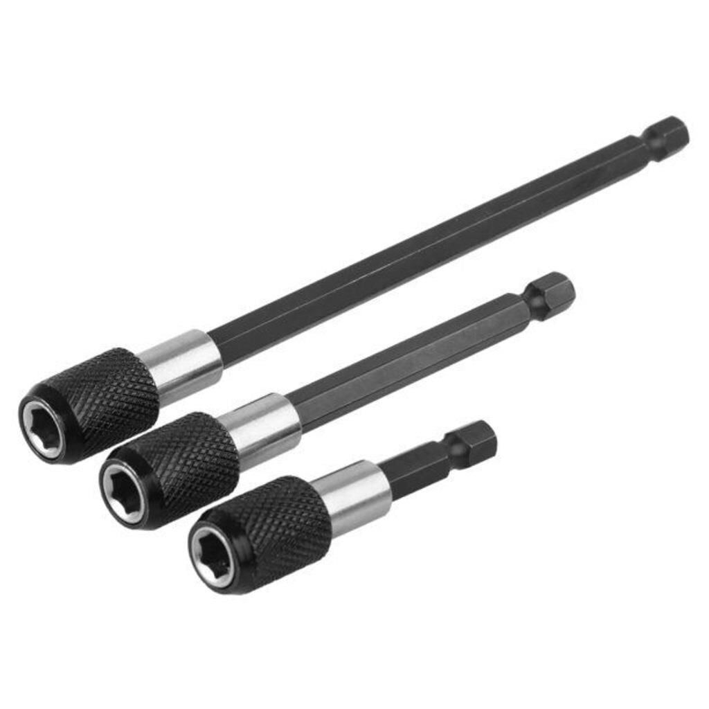 Leo 6 , 10 , 15 cm 3 lü Kilitli Bits Uzatma Adaptörü