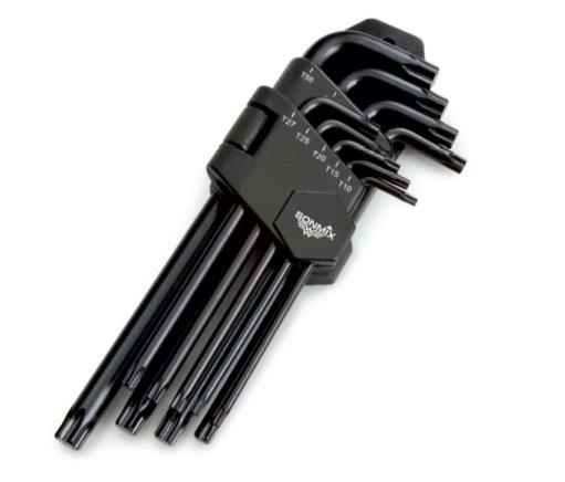SONMİX 9 Parça Profesyonel Torx Allen Takımı 120 mm.