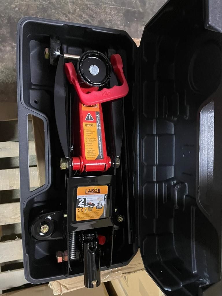 LABOR Arabalı Kriko 2 Ton Plastik Çantalı