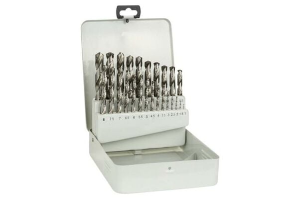 GFB 25 Parça Fully Ground-Beyaz Matkap Ucu Seti