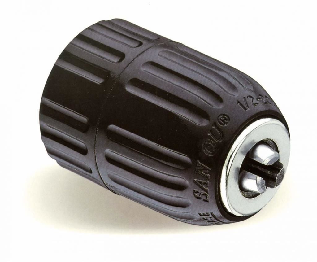 LEO Anahtarsız Mandren , Otomatik Sıkmalı Mandren 1.5-13mm 3/8-24'' dişi