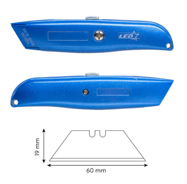 Leo SX-75-1 Metal Gövde Maket Bıçağı