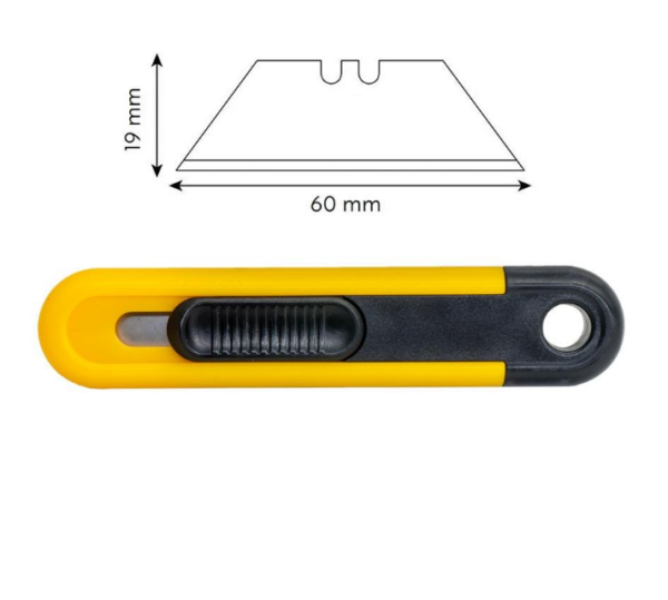 Leo SX-12-16 Otomatik Geri Çekmeli Emniyetli Maket Bıçağı