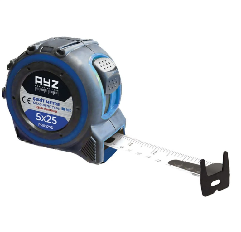 AYZ Korumalı Şerit Metre (Pr0525D) 5X25 Mt