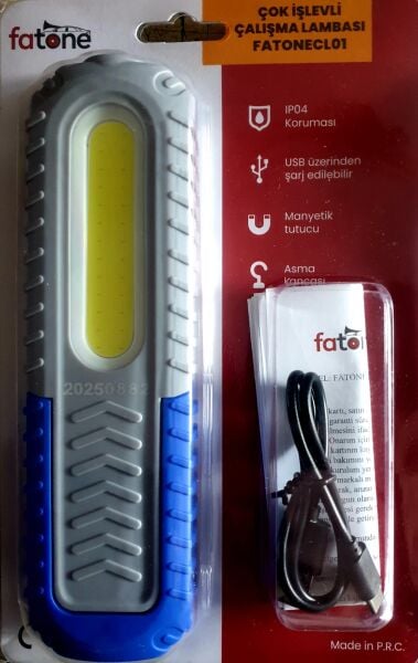 FATONE 400 Lümen Mıknatıslı Kancalı Çalışma Lambası