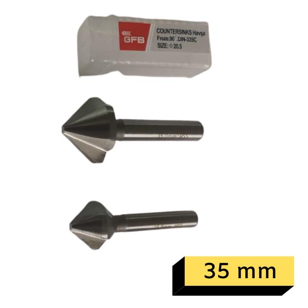 GFB HSS Havşa Freze 90 Derece 35 mm