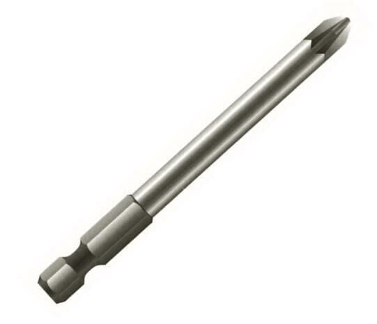 LEO 10 Adet PH1 100mm ¼’’ S2 Kalite Mıknatıslı Bits Yıldız Matkap Ucu,Tornavida Ucu
