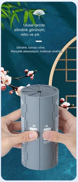 UF TOOLS KS-840116 126 Parça Silindir Saklama Kutulu Hassas Taşınabilir Mini Tornavida Seti