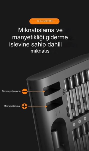 UF TOOLS KS-840117 51 Parça Çok Fonksiyonlu Hassas Tornavida Seti