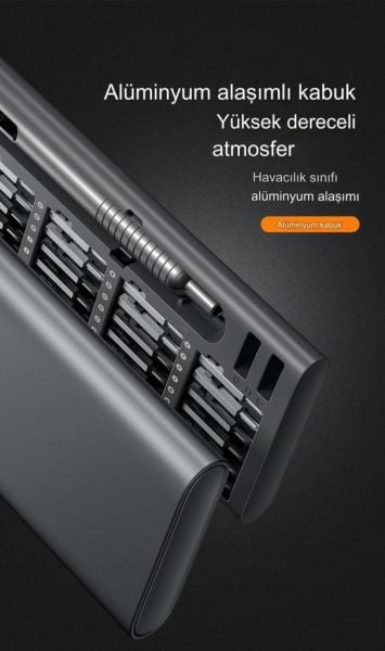 UF TOOLS KS-840117 51 Parça Çok Fonksiyonlu Hassas Tornavida Seti