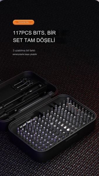 UF TOOLS 150 Parça Hassas Tornavida Seti KS-840150