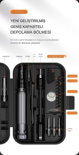 UF TOOLS 150 Parça Hassas Tornavida Seti KS-840150