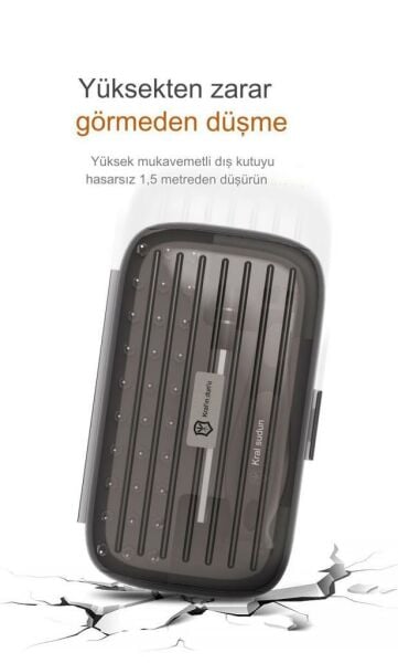 UF TOOLS KS-840084 32 Parça Taşınabilir Şeffaf Kutulu Hassas Manyetik Mini Tornavida Seti