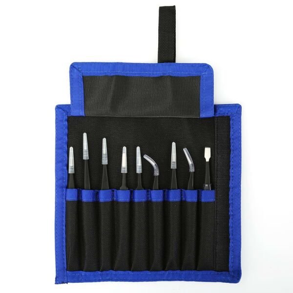 UF TOOLS KS-ESD-9 9 Parça Antistatik Cımbız Seti