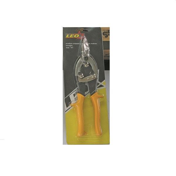 LEO Metal Sac Kesme Makası , Kaportacı Makası 10'' Düz