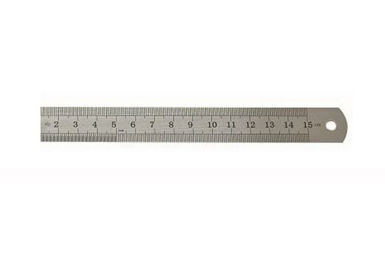 LEO Çift Taraflı Çelik Cetvel 150x20mm