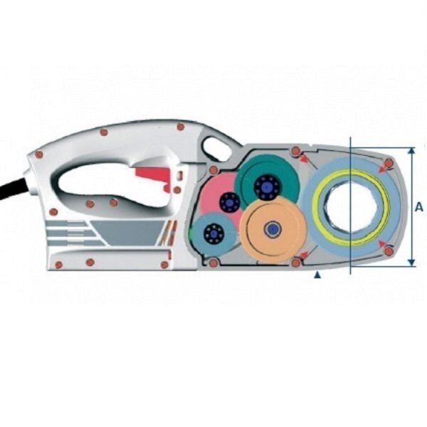 SUPER EGO Elektrikli Boru Pafta Takımı 1/2''-1.1/4''