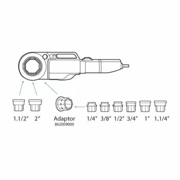 SUPER EGO Elektrikli Boru Pafta Takımı 1/2''-2''