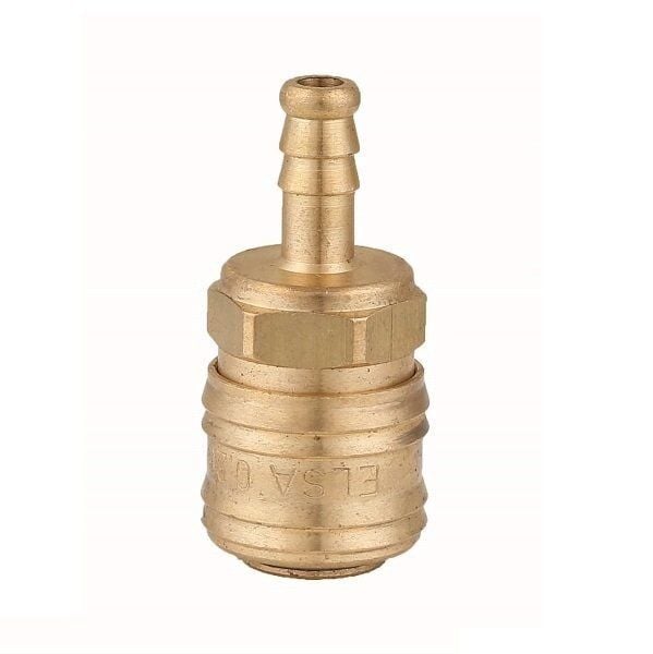 LEO Hortum Uçlu Kaplin Gövde 8mm. Bilyeli (Otomat)