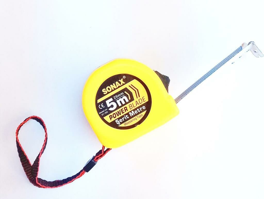 SONAX Şerit Metre 5x25 mm.