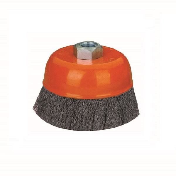 LEO Saçaklı Çanak Tel Fırça 125mm