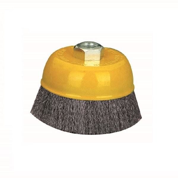 LEO Saçaklı Çanak Tel Fırça 125mm